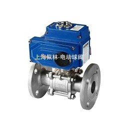 電動(dòng)法蘭三片式球閥，不銹鋼三片式球閥